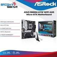 ASUS B650M-AYW WIFI AM5 Micro-ATX Motherboard