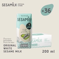 เซซามิลค์ น้ำนมงาขาว สูตรออรินัล 200ml x 36 กล่อง Sesamilk Original White sesame milk 200ml x 36 boxes