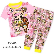 Tokidoki Design Long Sleeved Pyjamas