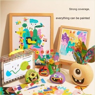 2025 New🔥study Jar Melo Acrylic marker pen set oily non-transparent color pen childrens color marker