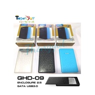 ถูกที่สุด!!! GLINK BOX HDD SATA 2.5” รุ่น GHD-09 USB 3.0 เป็นกล่องสำหรับใส่ Harddiskแบบเปลือย เพื่อเปลี่ยนมาใช้เป็นแบบ External ##ที่ชาร์จ อุปกรณ์คอม ไร้สาย หูฟัง เคส Airpodss ลำโพง Wireless Bluetooth คอมพิวเตอร์ USB ปลั๊ก เมาท์ HDMI สายคอมพิวเตอร์