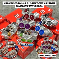 FORMULA 8.1 CNC CALIPER KTM 8.1 CALIPER CNC CALIPER MINI FORMULA 4P CALIPER 4PISTON CNC CALIPER 81CN