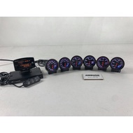 6 Defi Meter 555 Advance CR Black Controller Thailand Universal All Car Meter Gauge Over 100 Colours