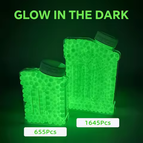 Z3--Fluorescent 6mm Airsoft BBs Bullets 0.12g BB Strikeball Rifle Gun Plastic BB Balls Glow in the D