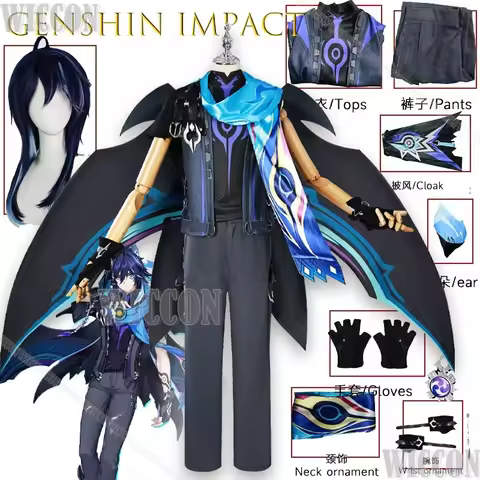game Ororon Cosplay Costume Genshin Impact Adult Carnival Uniform Wig Anime Halloween Costumes Women