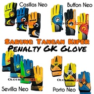 Penalty Cassilas Neo Tulang Buffon Sevilla Porto Busa GK GLOVE Bone Original Goalkeeper Gloves