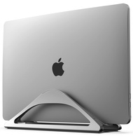 HumanCentric Vertical Laptop Stand for Desks (Space Gray) | Adjustable Holder to Dock Apple MacBook,