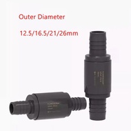 1pc Fish Tank Hose Check Valve UPVC Check Valve Return Water Valve Outer Dia 12.5/16.5/21/26mm Aquar