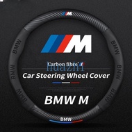 HZ BMW M Power Car Steering Wheel Cover Carbon Fiber Steering Wheel Protection For BMW G20 F30 E60 E