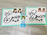 三上悠亞 Mikami Yua 親筆簽名 色紙板連拍立得 限定 DVD no juicy honey card SKE48