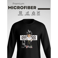 MICROFIBER DRAGON BALL jersey baju pancing muslimah motor sport man long sleeves tshirt lelaki jersi