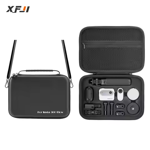 XFJI Carrying Case for Insta 360 GO 3S/GO 3 Action Camera Storage Bag travel Handbag Protective Box 