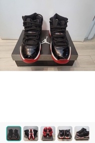 Nike Air Jordan 11 Bred 黑紅