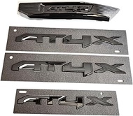 5Pc 23-24 Sierra 1500 AT4X Emblems 3D Badge Nameplate Sticker Decal # 85160705 Replacement for Sierr