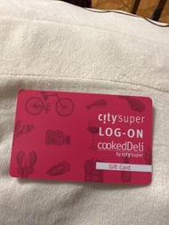 Citysuper / Logon gift card