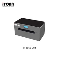 iTCAN เครื่องพิมพ์ฉลากสินค้า iC-9910 บาโค้ด label ใบปะหน้า Lazada ไม่ใช้หมึก ประกันศูนย์ Gprinter เครื่องพิมพ์ความร้อน