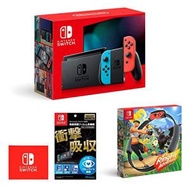 Nintendo Switch 本体 (ニンテンドースイッチ) Joy-Con(L) ネオンブルー/(R) ネオンレッド+【任天堂ライセンス商品】Ni