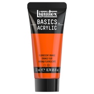 LIQUITEX BASICS ACRYLIC - FLUORESCENT ORANGE