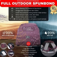 Terlaris D'COVERIN type FULL OUTDOOR SPUNBOND tahan hujan 99% & anti