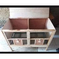 Kandang Merpati 2 Pintu Murah