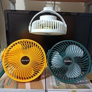坐枱或吊掛兩用USB充電風扇$30