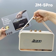 JMAX Speaker JM-5PRO ลำโพงบลูทูธ เชื่อมต่อได้ 2 ตัว พร้อมสายหิ้ว ลำโพงไร้สาย 10W ของแท้ 100%