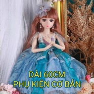 Búp bê Barbie búp bê Elsa búp bê có khớp 50cm và 60cm bộ đồ chơi búp bê đồ chơi