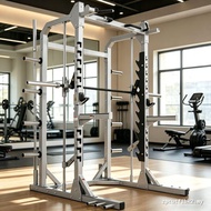 Gym Commercial Hummer Smith Machine Squat Rack Multifunctional Barbell Bench Press Gantry Rack Compr