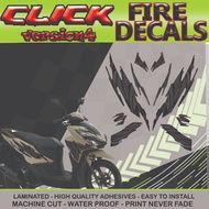 HONDA CLICK V4 VARIO DECALS STICKER / HONDA CLICK STICKER DECALS