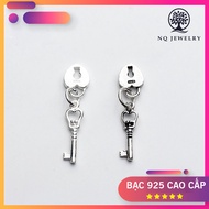 Charm S925 hanging heart key - Charm S925 for bracelet - Wholesale warehouse S925 NQ