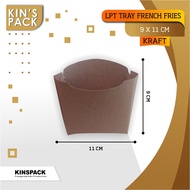 Box Kraft Craft French Fries French Fries @ 50 pcs