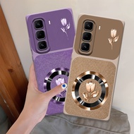 (FA-01) INFINIX HOT 60 60I 60 PRO 60 PRO PLUS Softcase Procamera Silicon Case flower motif r0sse bea