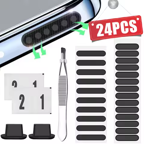 Universal Phone Dustproof Net Stickers Speaker Mesh for iPhone 17 Samsung Anti Dust Net Sound Hole C