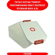Tatay Medicine Storage Box 30x19x12 Storage Box 4.5L