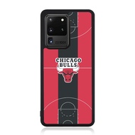 Samsung Note 20 10 9 8 7 Plus ultra Lite TPU Softcase Custom Chicago Bulls Case
