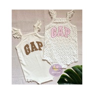 【Ready Stock】Baby GAP Jumpsuit/Romper GAP飞袖吊带平爬