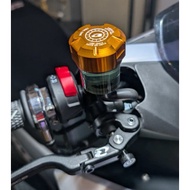 S1 ALLOY RCB BRAKE FLUID TANK CAP * FOR 15ML TANK / S1 / S2 / E4+ / S1-FL UNIVERSAL * GOLD BLUE SILV