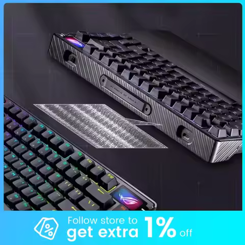 ROG Azoth Extreme Mechanical Keyboard 8KHZ SPEEDNOVA Wireless Connection Three Mods Omni Receiver Ke