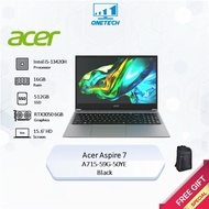 Acer Aspire 7 A715-59G-50YE Gaming Notebook (i5-13420H/16Gb/512GB NVME/15.6" FHD 144HZ/RTX 3050 6GB)