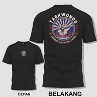 Taekwondo Courage Discipline Honor Short Sleeve T-Shirt