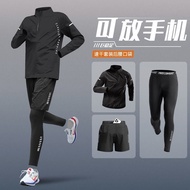 Sports Track Field Fleece Running Dry Training Cycling Clothes Sports Suit Fitness Quick Men Sports 