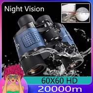 [LIULIU MEI]2023 ใหม่ 60x60 ซูมพลังงานสูงระยะไกลพิเศษ 20000M กล้องส่องทางไกลกันน้ำ Night Vision Tele