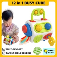 Baby Busy Cube Baby Toys Mainan Baby Newborn Toys Baby Toys 0 12 months Sensory Toys for baby Montes