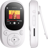 เครื่องเล่น MP3แบบคลิป32GB เครื่องเล่นเพลงแบบพกพาขนาดเล็กบันทึกวิทยุ FM เครื่องเล่น MP3เพลงสำหรับเด็กพร้อมเครื่องเล่น Mp4นับก้าว