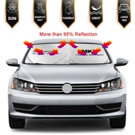 Car Windshield Sunshades Cover UV Protection Auto Accessories For VW Volkswagen Golf 6 7 5 4 3 2 8 M