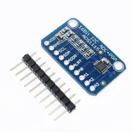T0yk 16bit i2c ads1115 module adc 4 channel with pro gain amplifier arduino 6ilx