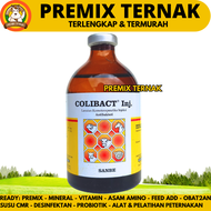 COLIBACT INJ 50ML COLIBACT INJ 100ML SANBE - Obat Hewan Antibakteri Pencernaan Ternak Sapi Kambing