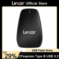 Lexar Card Reader Professional Cfexpress Type B USB 3.2 Gen 2 × 2 Card Reader RAW 8K สำหรับแล็ปท็อปอ