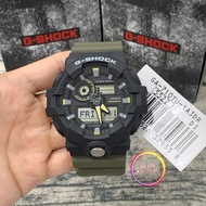 100% ORIGINAL CASIO G-SHOCK GA-710TU-1A3 BLACK GREEN