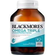 【EPA 540mg + DHA 360mg】 BLACKMORES Omega Triple Concentrated Fish Oil 60's